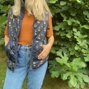 Simply Southern Nautical Puffer Vest